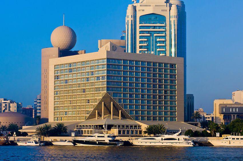 Sheraton Deira Logo - The Sheraton Deira Hotel Dubai on the Deira side from across Dubai