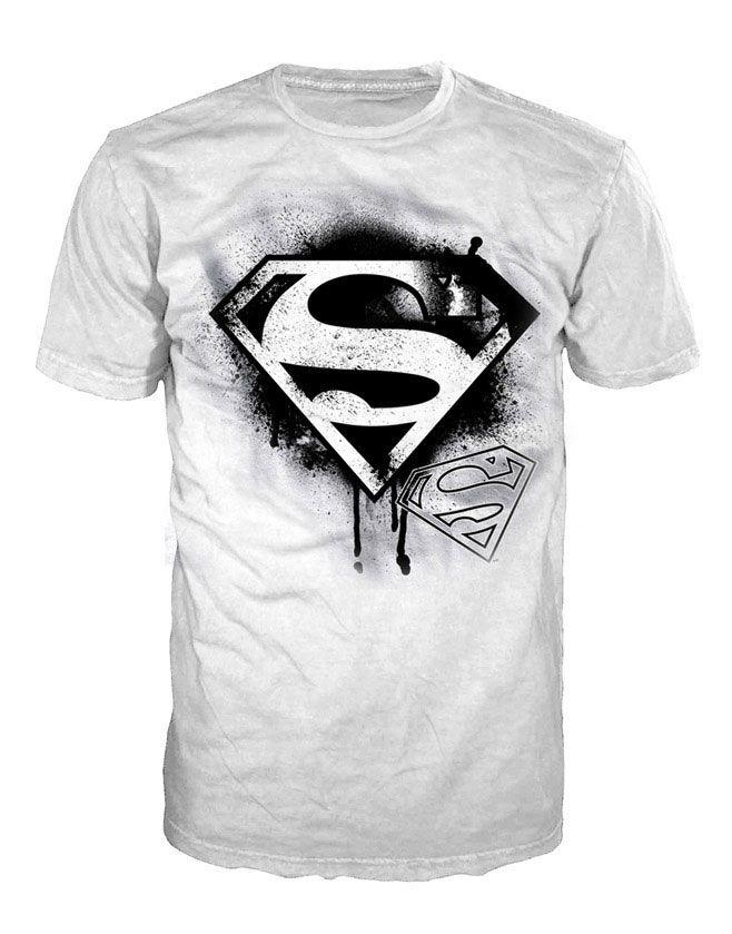 Forest Green Superman Logo - Camiseta Superman. Logo negro