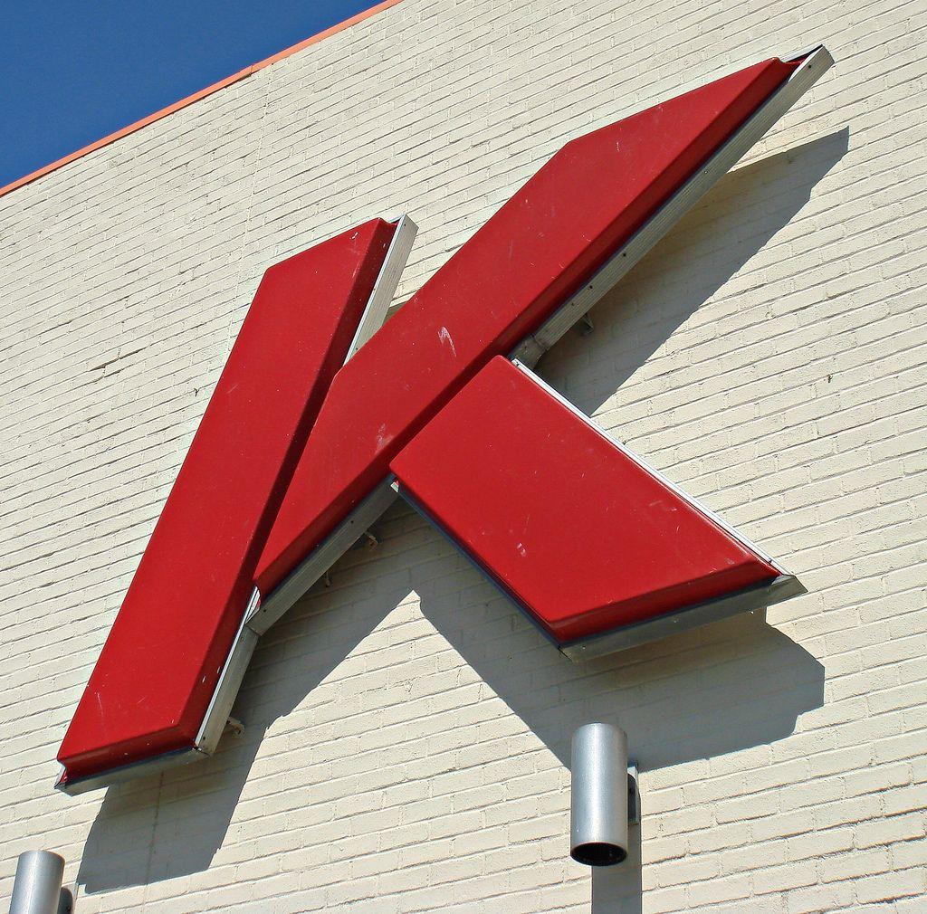 Big Red K Logo - Kmart. Watertown, CT. The original big red K logo of the