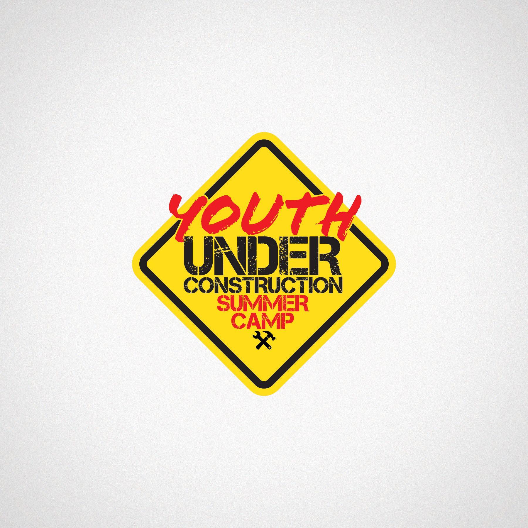 Youth Camp Logo - Youth Under Construction Summer Camp Logo Design Templeman Design