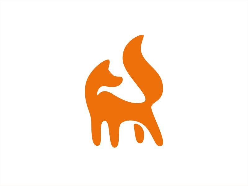 Orange Fox Logo - Fox Logo Mark