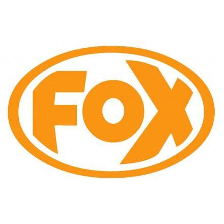Orange Fox Logo - FOX Sticker Orange 55x85mm Logo, Fox Sportauspuff Shop