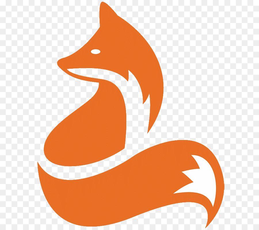 Orange Fox Logo - Fox Logo Graphic design Art png download