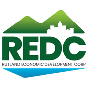 Green and Red C Logo - REDC Economic Development Corporation. Rutland Economic