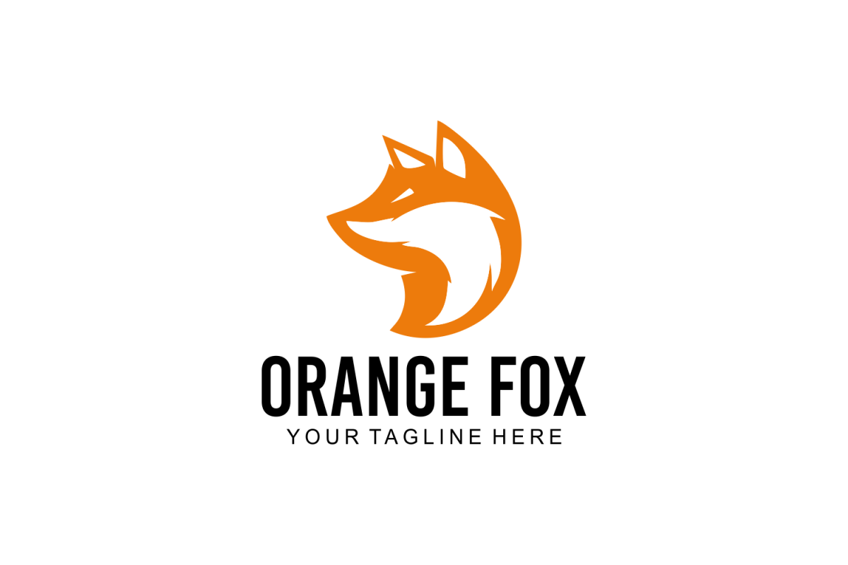Orange Fox Logo - Fox Logo