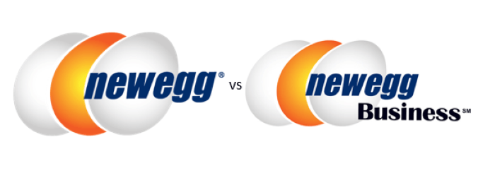 Newegg Egg Logo - Newegg vs. NeweggBusiness