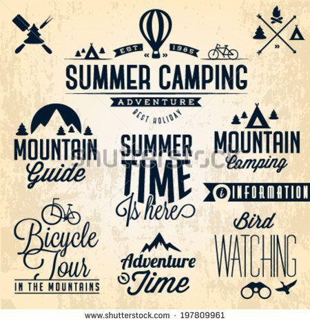 Youth Camp Logo - Camping logo8 | Summer Camp 98 Logos | Pinterest | Camping, Camp ...