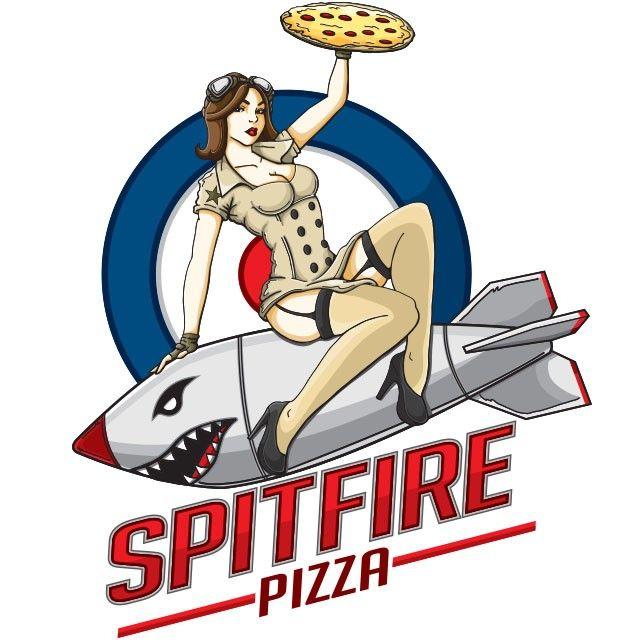 Spitfire Pizza Logo - Spitfire Pizza – Brian Martone Illustration & Design