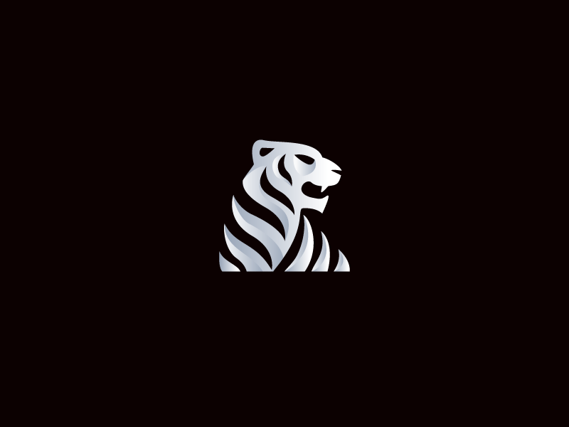 Tiger Animal Logo - Tiger Vector by Stevan Rodic | Dribbble | Dribbble