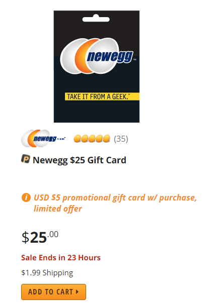 Newegg Egg Logo - Expired Newegg: Purchase $25 Gift Card $5 Bonus Giftcard