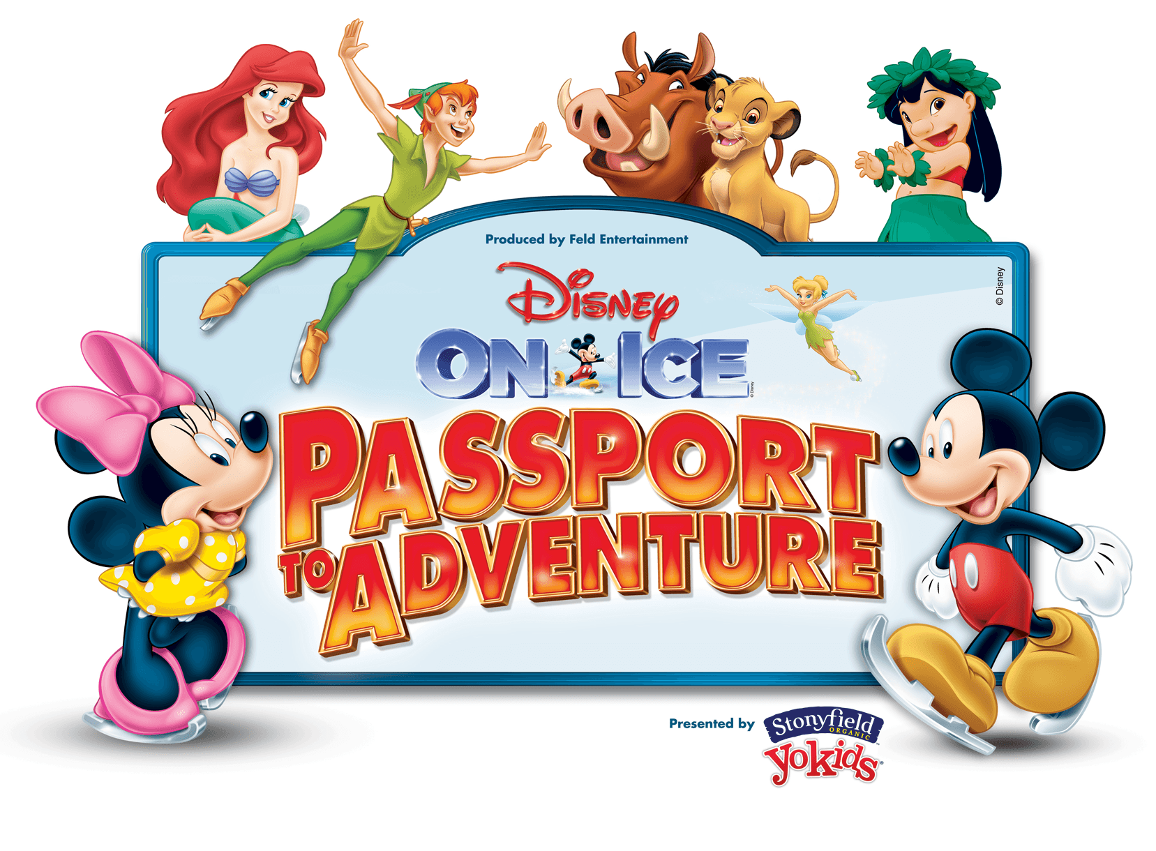 Disney Characters Logo - Disney On Ice Presents Passport to Adventure - This Roller Coaster ...