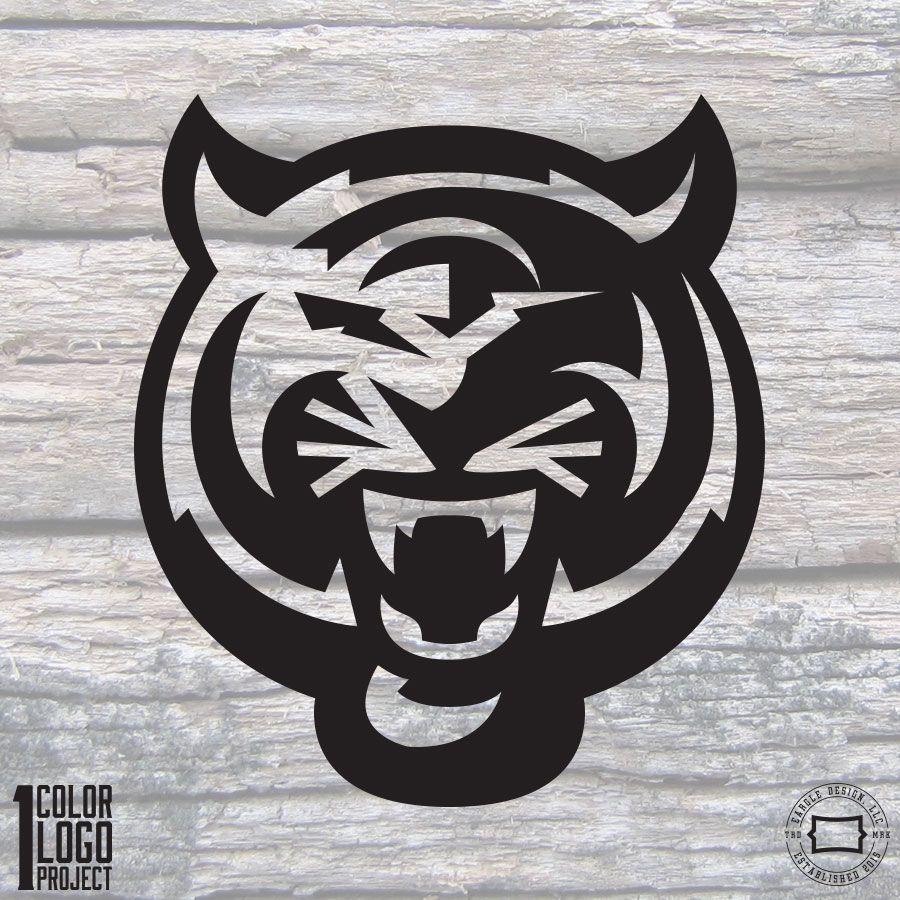 Tiger Animal Logo - one color logo project — American Eargle