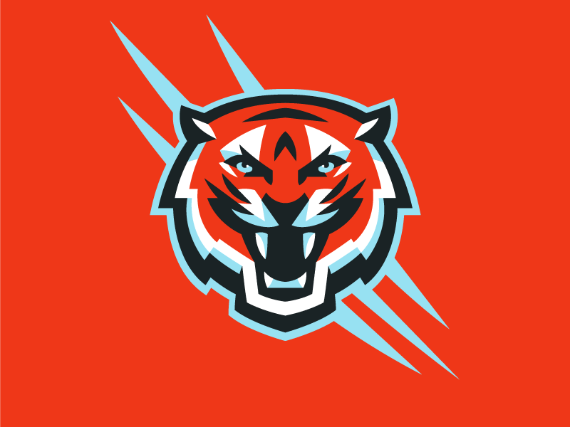 Tiger Animal Logo - Tiger Logo | D-Zines | Logos, Tiger logo, Logo design