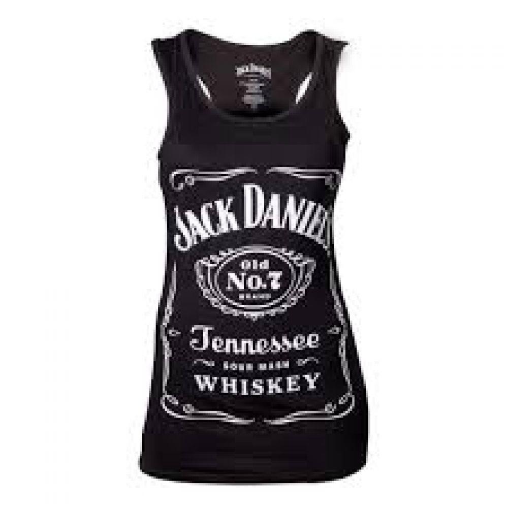 Cache Clothing Logo - Buy Jack Daniels Woman's Old No.7 Brand Logo Small Black Tank Top ...