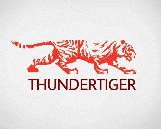 Tiger Animal Logo - thundertiger Designed by Manu | BrandCrowd