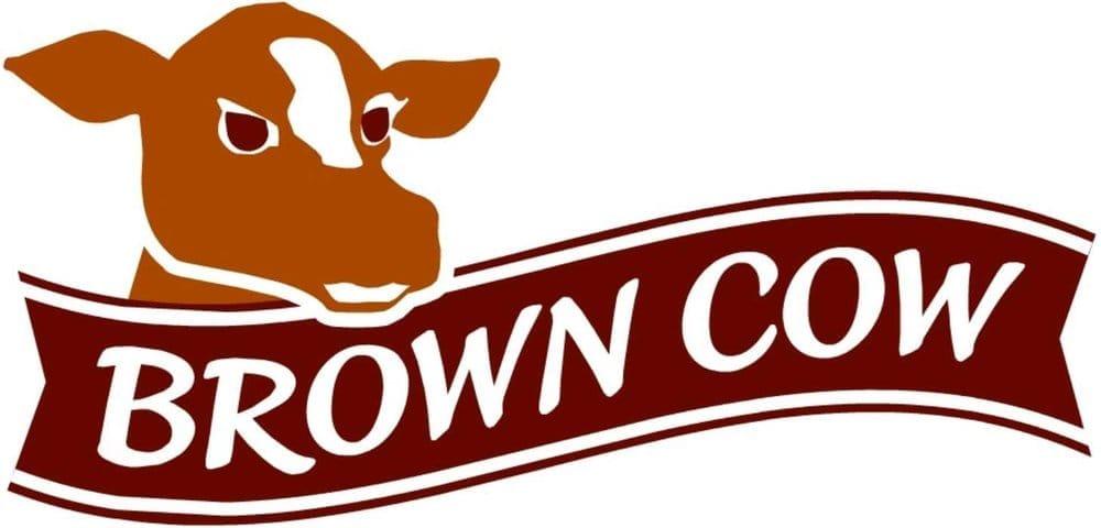 Brown Cow Logo - Brown Cow Farm - CLOSED - Ice Cream & Frozen Yogurt - 3810 Delta ...