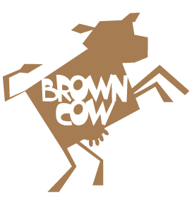Brown Cow Logo - Contact Brown Cow Design Today | 704.965.6978