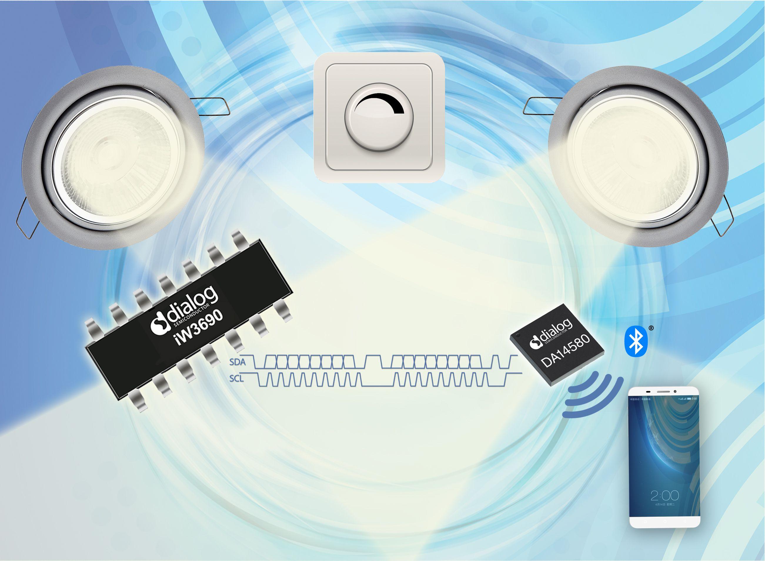 Dialog Semi Logo - Dialog Semiconductor Smart Lighting Dual Dim LED Driver Provides
