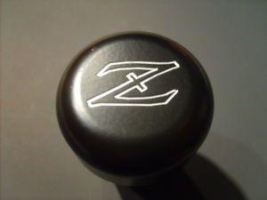 Silver Z Logo - Billet Z Logo Shift Knob 70 83 Datsun 240Z 260Z 280Z 280ZX Black