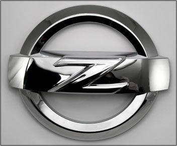 Silver Z Logo - Motorsport! 370Z Z Logo Front Emblem, Chrome, 09 18 370Z Z
