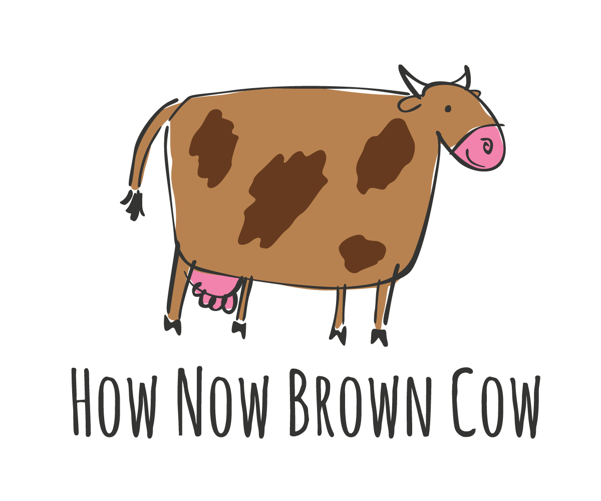 Brown Cow Logo - Serious, Elegant, Education Logo Design for How Now Brown Cow