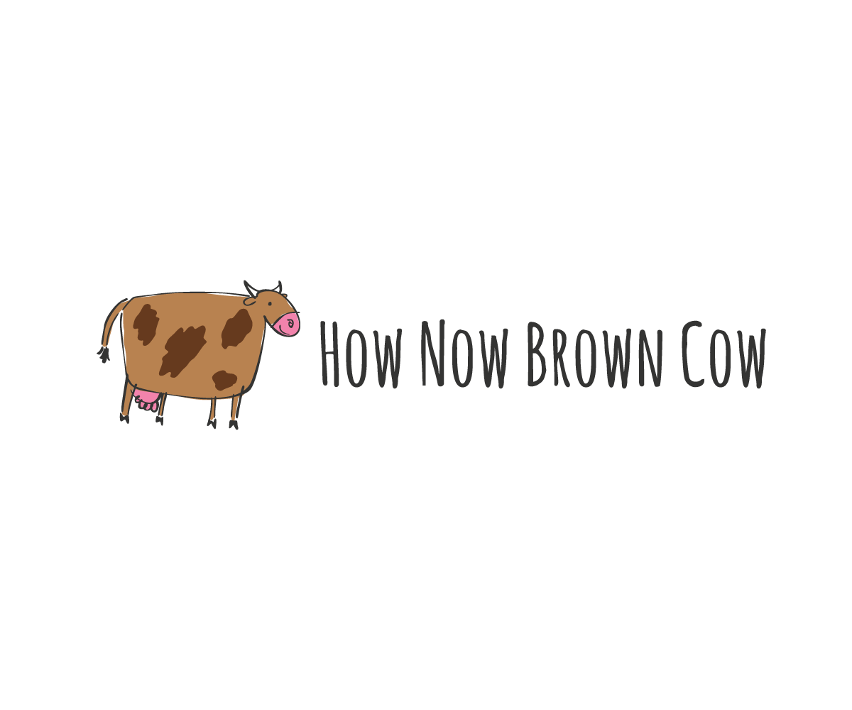 Brown Cow Logo - Serious, Elegant, Education Logo Design for How Now Brown Cow by ...