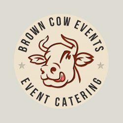 Brown Cow Logo - Brown Cow Events - Blue Smarty