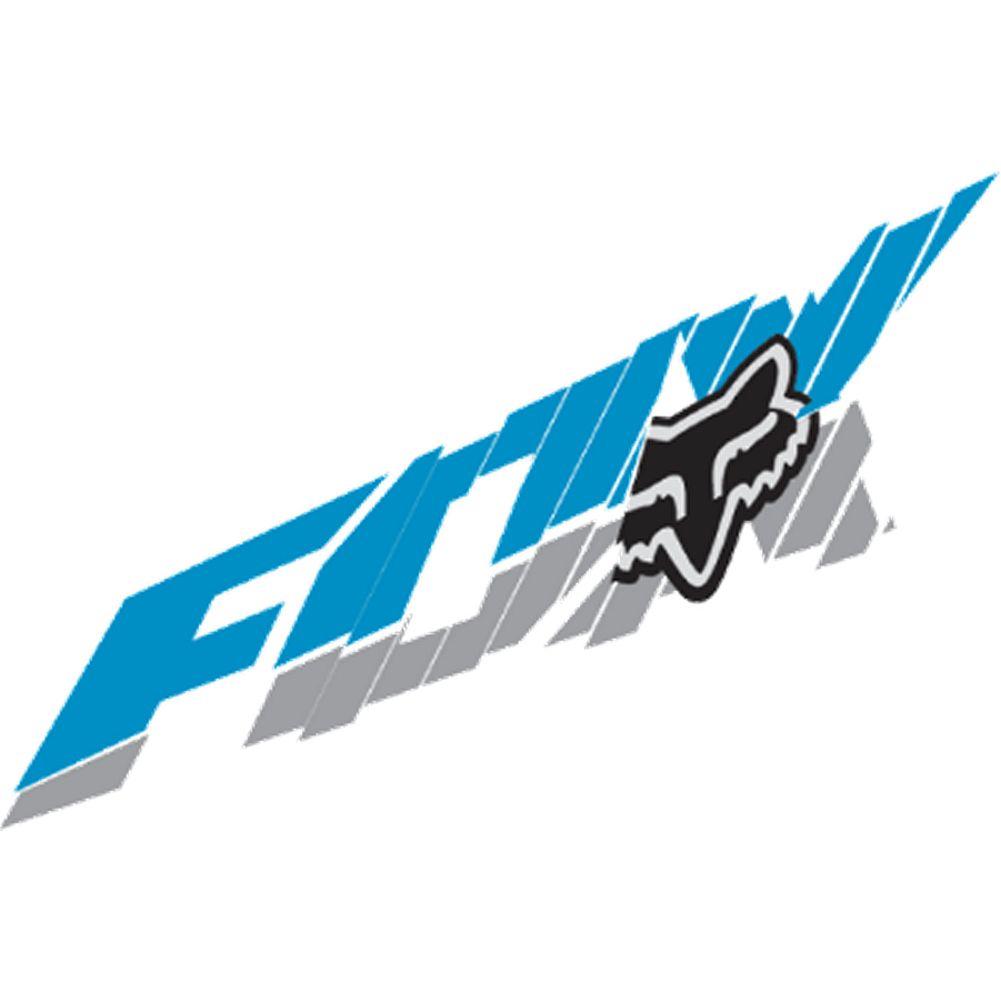 Blue and Green Fox Logo - Fox racing Logos