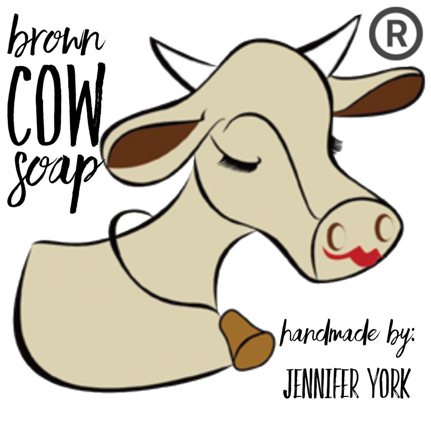 Brown Cow Logo - Brown Cow Soap