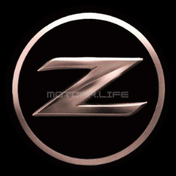 Nissan Z Logo - Universal Fit Car Laser 3D Solid Z Logo Light Ghost Shadow Puddle ...
