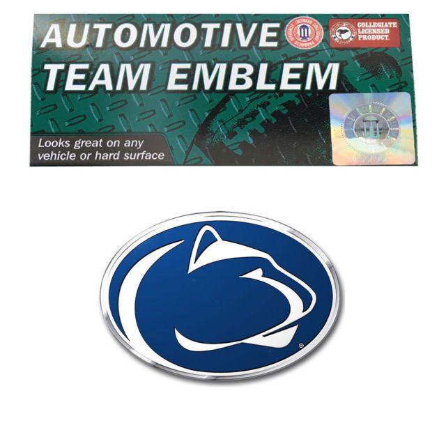 What Are Lions Car Logo - Penn State Nittany Lions PSU NCAA Die Cut 3D Aluminum Embossed Car