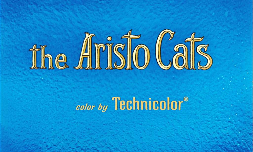 The Aristocats Logo - WDAS Film Review #20: The Aristocats (1970) | Cartoon Amino