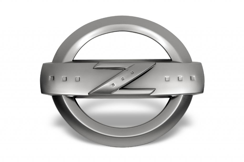 Nissan Z Logo - Satin silver 350z 'z' emblems - Nissan 370Z Forum