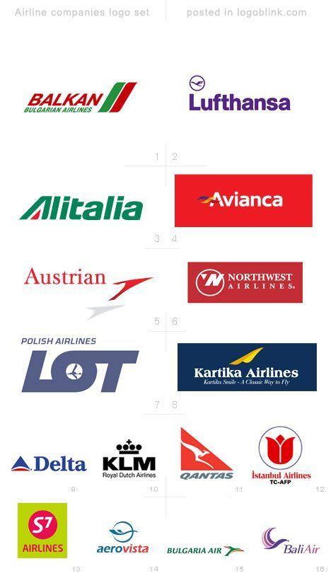 airline company logos