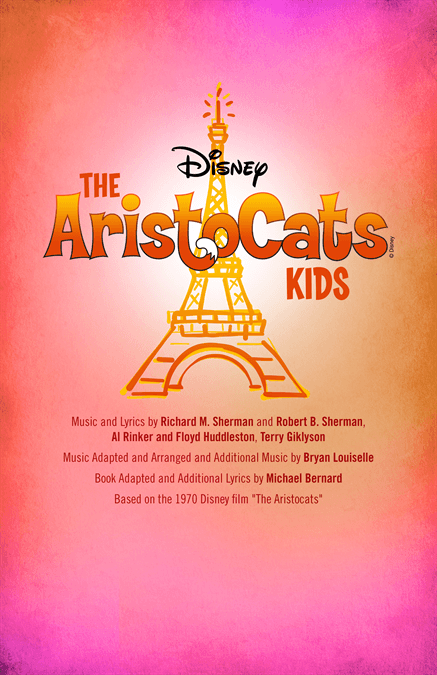 The Aristocats Logo - Disney's Aristocats KIDS Poster. Design & Promotional Material