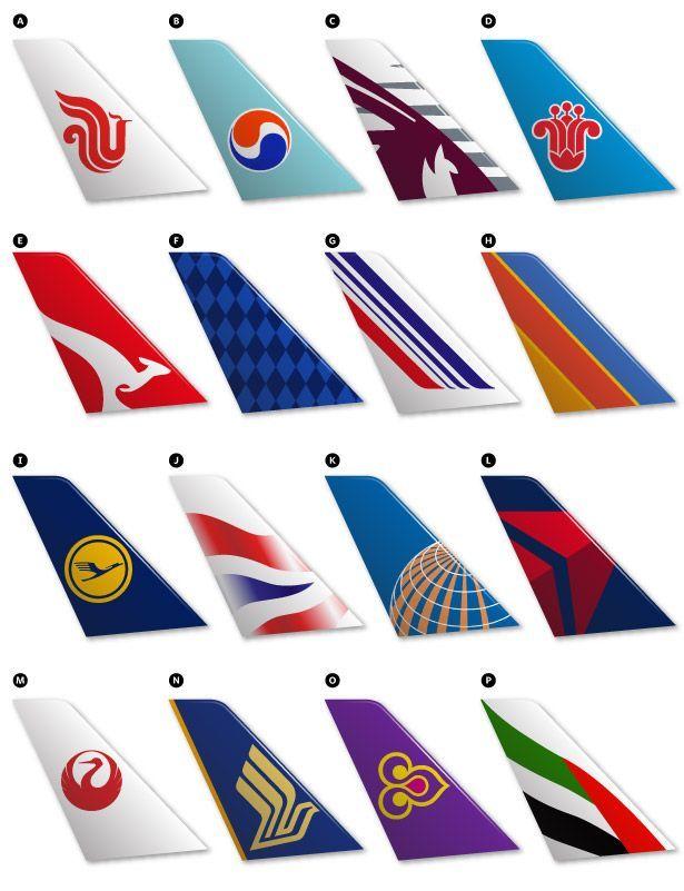 Blue Brand Name Logo - Can You Identify the Airline From Its Logo? | Aviation - Civilian ...