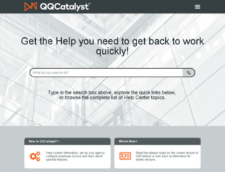 QQ Catalyst Logo - Access help.qqcatalyst.com.