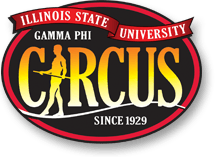 Illinois State University Logo - Gammi Phi Circus - Illinois State