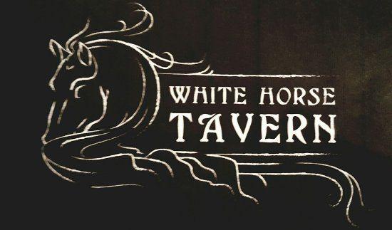 Tavern Logo - White Horse Tavern logo - Picture of White Horse Tavern, Harpers ...