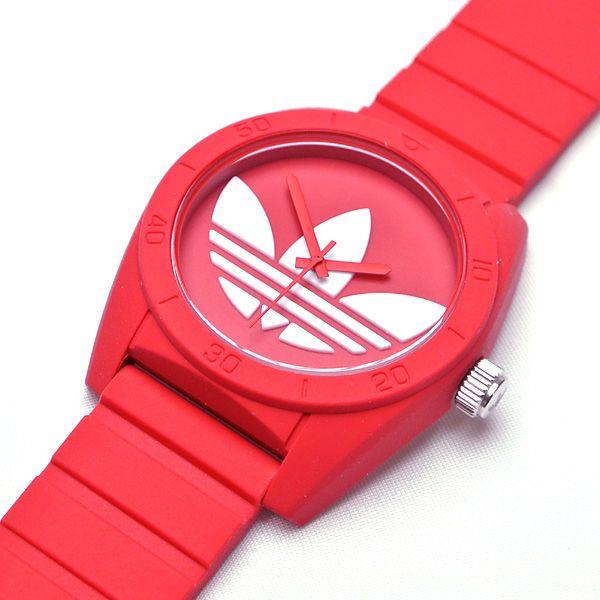 White Watch with Red X Logo - Windpal: Silicon band model (middle size) red x white ADH6168