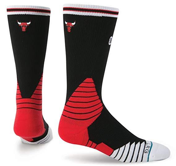 Stance Socks Logo - Amazon.com: Stance Logo Crew Bulls Fusion Basketball Socks, Black, X ...