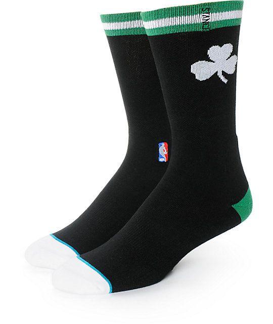 Stance Socks Logo - NBA Stance Celtics Arena Logo Crew Socks | Zumiez