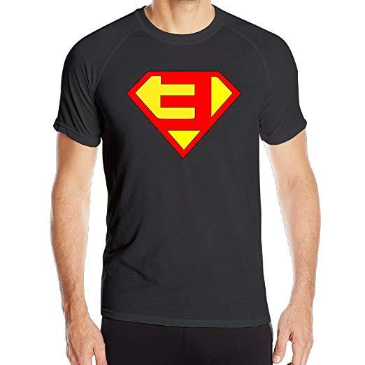 Eminem E Logo - Eminem Super E Logo Polyester Training Shirts For Mens
