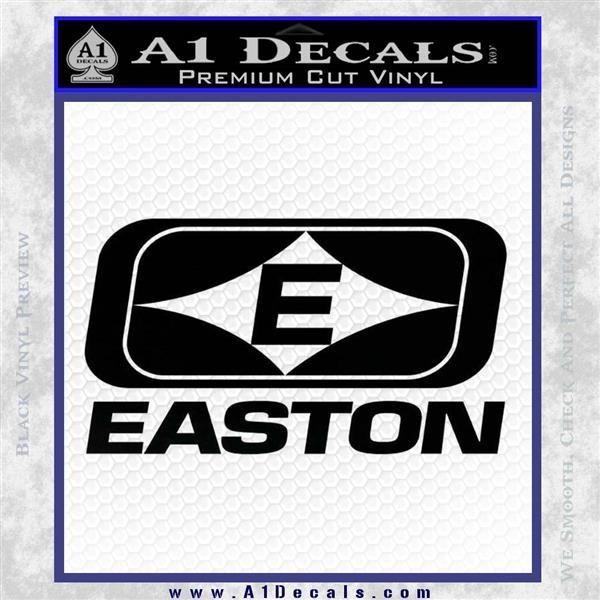 Black Easton Logo - Easton Archery Logo Decal Sticker » A1 Decals