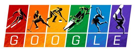 Olympic Google Logo - Google's Olympic Charter Gay Pride Logo Shows How Much Hate ...