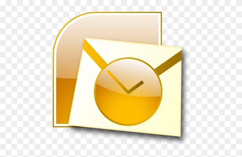 Yellow Outlook Logo - Microsoft Office Outlook Outlook 2010 Transparent PNG