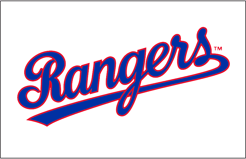 Rangers Logo - Texas Rangers Jersey Logo - American League (AL) - Chris Creamer's ...