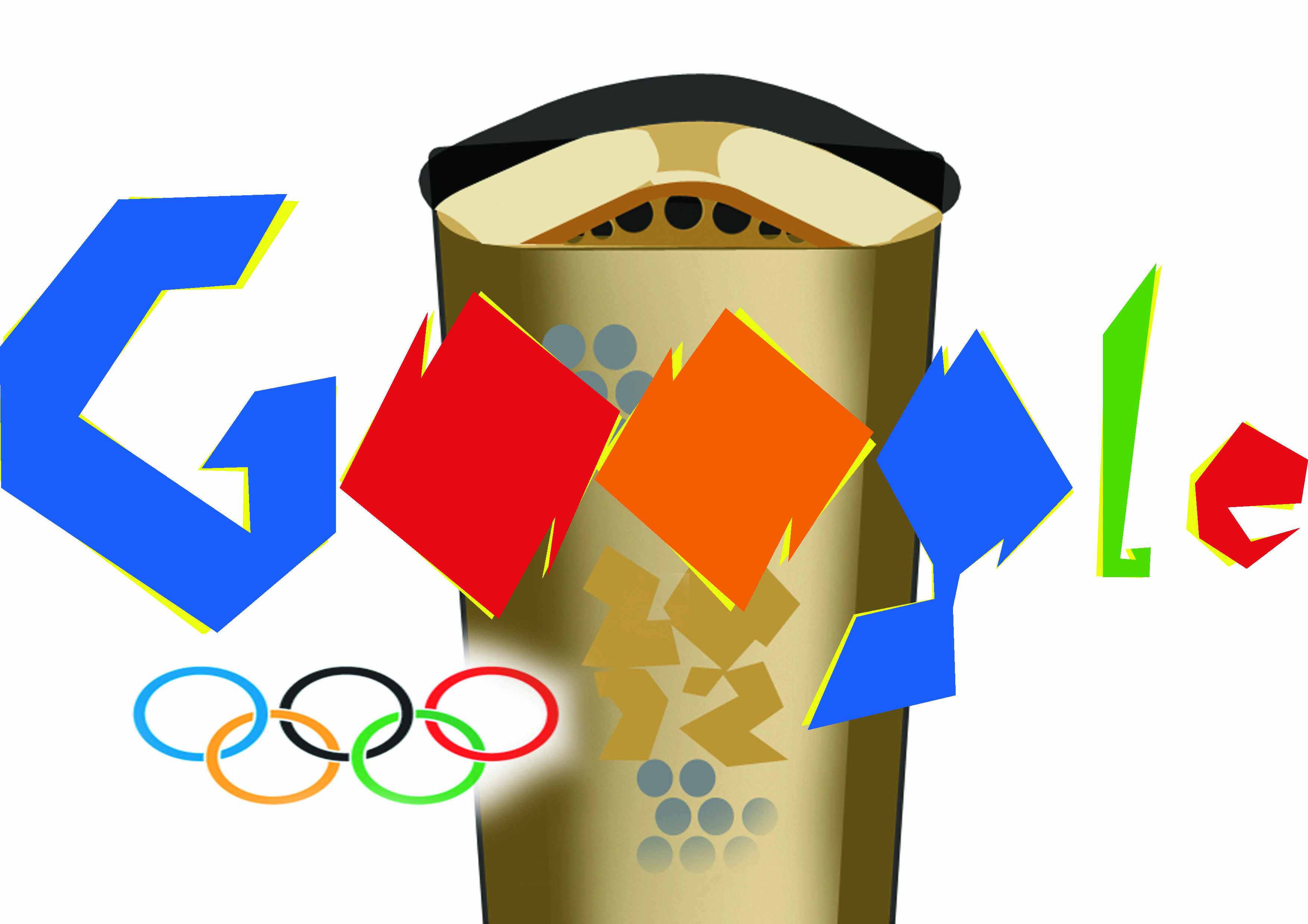 Olympic Google Logo - Google Doodle