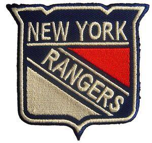 Rangers Logo - New NHL New York Rangers Logo embroidered iron on patch. 3.25 x 3 ...