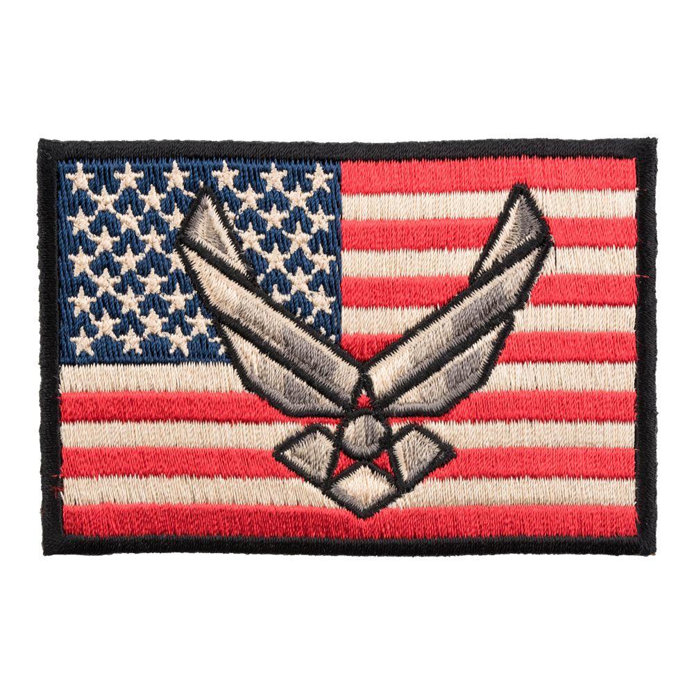 American Flag Air Force Logo - American Flag Air Force Wings Patch | American Flag Patches